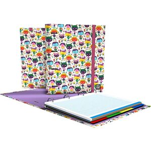 Grafoplás 4 Ring Binder with Refill A4 includes 100 Grid 5x5 Sheets Dividers Clear Envelope Bits & Bobs Pop Up Design Hello Carpebook FSC Grafoplás 4 Ring Binder with Refill A4 includes 100 Grid 5x5 Sheets Dividers Clear Envelope Bits & Bobs Pop Up Design Hello Carpebook FSC