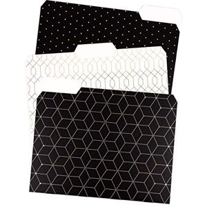 U Brands 3 Tab File Folders, Modern + Classic, 24 Count U Brands 3 Tab File Folders, Modern + Classic, 24 Count