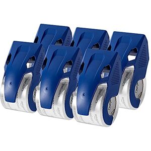 Amazon Basics Heavy Duty Packaging Tape with Dispenser for Shipping, Moving and Storing, 4.33 x 2.64 x 2.36, 6-pack, Translucent Amazon Basics Heavy Duty Packaging Tape with Dispenser for Shipping, Moving and Storing, 4.33 x 2.64 x 2.36, 6-pack, Translucent