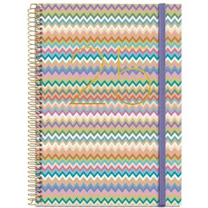 Miquelrius 2025 Diary, 155 x 213 mm, Day Page Agenda, Laminated Cardboard Cover, Spiral, Elastic Closure, Paper 80 g/m², Catalan, English and Portuguese, Majorca Miquelrius 2025 Diary, 155 x 213 mm, Day Page Agenda, Laminated Cardboard Cover, Spiral, Elastic Closure, Paper 80 g/m², Catalan, English and Portuguese, Majorca