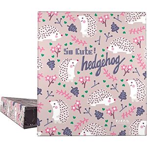 Grafoplás 88172636 Elena Corredoira Collection 4 Mixed Rings A4 Ring Binder 40 mm Hedgehog Collection Grafoplás 88172636 Elena Corredoira Collection 4 Mixed Rings A4 Ring Binder 40 mm Hedgehog Collection
