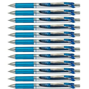 Pentel EnerGel XM Retractable White Barrel Supporting Prostate Cancer UK, 0.7mm tip, Black Ink, (Pack of 12 pens) Pentel EnerGel XM Retractable White Barrel Supporting Prostate Cancer UK, 0.7mm tip, Black Ink, (Pack of 12 pens)