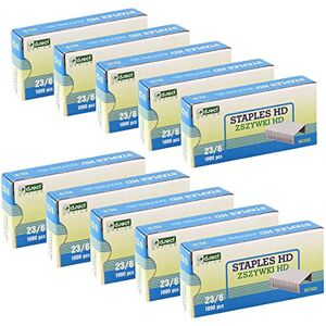 D.RECT Staples 23/6 10,000 Pieces 10 x 1000 Pieces Silver Office Staples D.RECT Staples 23/6 10,000 Pieces 10 x 1000 Pieces Silver Office Staples