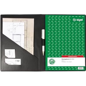 Sigel EF410 Cover for Form Books A4 Black 1 piece Sigel EF410 Cover for Form Books A4 Black 1 piece