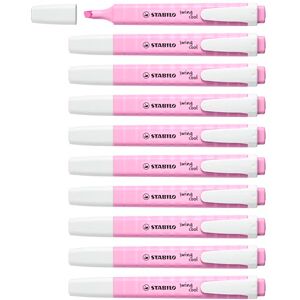 STABILO swing cool Pastel Highlighter Pack of 10 Frozen Fuchsia STABILO swing cool Pastel Highlighter Pack of 10 Frozen Fuchsia