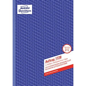 Avery 1728- Delivery Note Pad A4 -Pack 2x 40 Sheets Avery 1728- Delivery Note Pad A4 -Pack 2x 40 Sheets