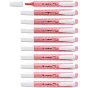 STABILO swing cool Highlighter Pack of 10 Red STABILO swing cool Highlighter Pack of 10 Red