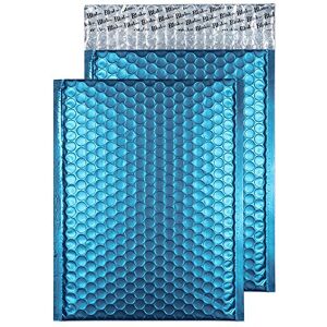 Blake Purely Packaging C5+ 250 x 180 mm Matt Metallic Padded Bubble Envelopes Peel & Seal (MTCAR250) Caribbean Blue Pack of 100 Blake Purely Packaging C5+ 250 x 180 mm Matt Metallic Padded Bubble Envelopes Peel & Seal (MTCAR250) Caribbean Blue Pack of 100
