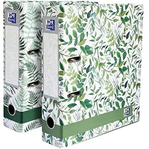 Oxford A4 Lever Arch Files, Leaves Pattern, Heavy Duty Folders, Matte Paper on Board (Pack of 2) Oxford A4 Lever Arch Files, Leaves Pattern, Heavy Duty Folders, Matte Paper on Board (Pack of 2)