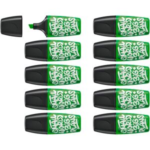 STABILO BOSS MINI by Snooze One Highlighter Pack of 10 Green STABILO BOSS MINI by Snooze One Highlighter Pack of 10 Green