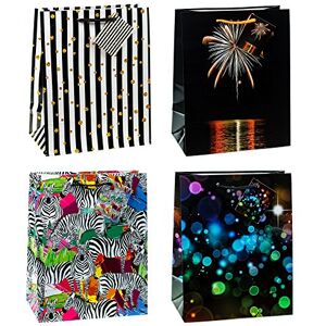 TSI 87014 gift bags Stripes and Dots, Pack of 12, size: medium (9 x 7 x 4 inch) TSI 87014 gift bags Stripes and Dots, Pack of 12, size: medium (9 x 7 x 4 inch)
