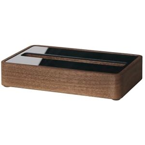 Sigel VA202 Business card holder made of walnut wood, 10,7 x 2,2 x 6,3 cm, for up to 30 cards Sigel VA202 Business card holder made of walnut wood, 10,7 x 2,2 x 6,3 cm, for up to 30 cards