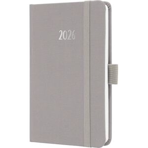 Sigel J6402 Weekly planner Jolie 2026-1 year approx. A6 Pearl Grey 2 pages = 1 week hardcover 80 gsm light grey 174 p. FSC-certified Sigel J6402 Weekly planner Jolie 2026-1 year approx. A6 Pearl Grey 2 pages = 1 week hardcover 80 gsm light grey 174 p. FSC-certified