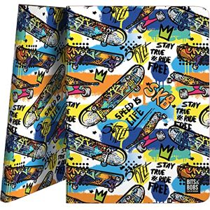 Grafoplás School Folder for Transparent Sleeves A4 Flexible Cover 30 Polypropylene Fillings Bits&Bobs Pop Up Design Street Collection Polybanas Grafoplás School Folder for Transparent Sleeves A4 Flexible Cover 30 Polypropylene Fillings Bits&Bobs Pop Up Design Street Collection Polybanas