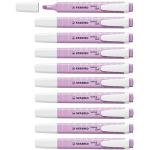 STABILO swing cool Pastel Highlighter Pack of 10 Lilac Haze STABILO swing cool Pastel Highlighter Pack of 10 Lilac Haze