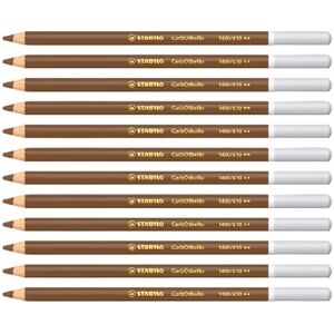 STABILO CarbOthello Chalk-Pastel Pencil Pack of 12 Raw Umber STABILO CarbOthello Chalk-Pastel Pencil Pack of 12 Raw Umber