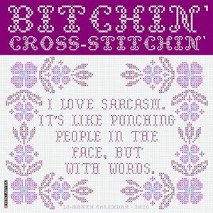 Willow Creek Press Bitchin' Cross-Stitchin' 2026 Wall Calendar Willow Creek Press Bitchin' Cross-Stitchin' 2026 Wall Calendar