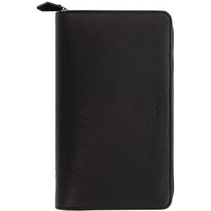 Filofax Personal Compact Zip Saffiano organiser Black Filofax Personal Compact Zip Saffiano organiser Black
