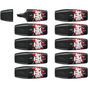 STABILO BOSS MINI by Snooze One Highlighter Pack of 10 Black STABILO BOSS MINI by Snooze One Highlighter Pack of 10 Black
