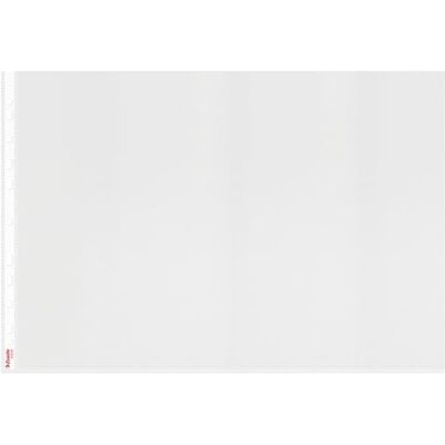 Esselte Quality Plastic Punched Pocket A3 Landscape, Clear Matt Finish, Top Open, 85 Micron Polypropylene, Box of 50, 55230 Esselte Quality Plastic Punched Pocket A3 Landscape, Clear Matt Finish, Top Open, 85 Micron Polypropylene, Box of 50, 55230