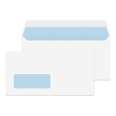 Blake Purely Everyday C5 162 x 229 mm 120 gsm Wallet Peel and Seal Window Envelopes (34708) Ultra White Pack of 500 Blake Purely Everyday C5 162 x 229 mm 120 gsm Wallet Peel and Seal Window Envelopes (34708) Ultra White Pack of 500