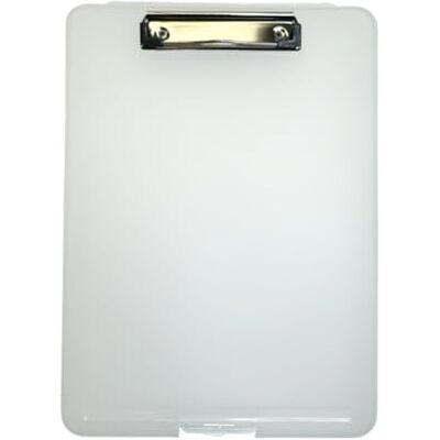 Janrax A4 Clear Clipboard Box File Storage Filing Case Janrax A4 Clear Clipboard Box File Storage Filing Case