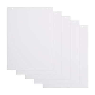 BoardsPlus Plain Flipchart Pad, A1 (58,5 x 81 cm), 60 gr/sqm Paper, 20 Sheets per pad (Pack of 5 Pads) BoardsPlus Plain Flipchart Pad, A1 (58,5 x 81 cm), 60 gr/sqm Paper, 20 Sheets per pad (Pack of 5 Pads)