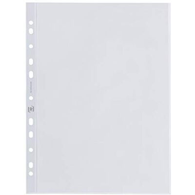 Oxford Elba Document Wallets Transparent, 0.08 mm A4, PVC Oben Offen Oxford Elba Document Wallets Transparent, 0.08 mm A4, PVC Oben Offen