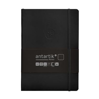 Antartik Notepad with Soft Cover Notes, A5 Sheets, Black Dots, 80 Sheets, 80 GR FSC Antartik Notepad with Soft Cover Notes, A5 Sheets, Black Dots, 80 Sheets, 80 GR FSC