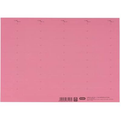 Elba 100552045 Labels for Comfort vertic Label 4-Line/Can be Written On/Printable/Perforated/Bag with 10 Sheets/50 Pieces Blue Inscription Label for Komfort-Sichtreiter vertic® red Elba 100552045 Labels for Comfort vertic Label 4-Line/Can be Written On/Printable/Perforated/Bag with 10 Sheets/50 Pieces Blue Inscription Label for Komfort-Sichtreiter vertic® red