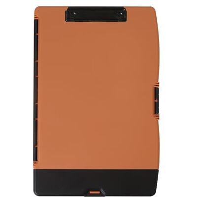 Dexas Folio Clipcase Professional Storage Clipboard with Pen Storage Compartment, 9.75 x 14.75, A4, Sandstone. Ideal for Teachers, Nurses, Coaches, Students, Trades, Homeschooling Dexas Folio Clipcase Professional Storage Clipboard with Pen Storage Compartment, 9.75 x 14.75, A4, Sandstone. Ideal for Teachers, Nurses, Coaches, Students, Trades, Homeschooling