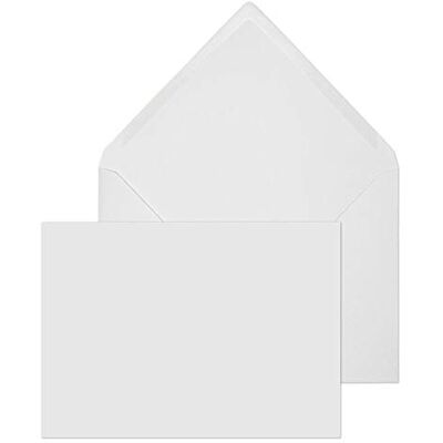 Blake Purely Everyday C5 162 x 229 mm 120gsm Banker Invitation Gummed Envelopes (3001) White Pack of 500 Blake Purely Everyday C5 162 x 229 mm 120gsm Banker Invitation Gummed Envelopes (3001) White Pack of 500