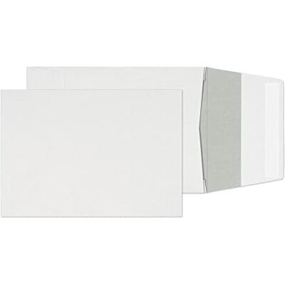 Blake Purely Packaging C6 162 x 114 x 25 mm 120 gsm Peel & Seal Gusset Envelopes (2000) White Pack of 125 Blake Purely Packaging C6 162 x 114 x 25 mm 120 gsm Peel & Seal Gusset Envelopes (2000) White Pack of 125