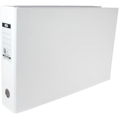 Elba A3 70 mm Plastic Landscape Lever Arch File White, 1 Folder Elba A3 70 mm Plastic Landscape Lever Arch File White, 1 Folder