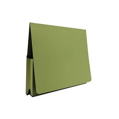 Exacompta Legal Filing Ref 713777 14x10 Wallet, Box of 50, Made from 315gsm Strong Recycled Manilla, Will Hold A4 & Foolscap Documents, 37 x 25 cm in Size, Green Exacompta Legal Filing Ref 713777 14x10 Wallet, Box of 50, Made from 315gsm Strong Recycled Manilla, Will Hold A4 & Foolscap Documents, 37 x 25 cm in Size, Green