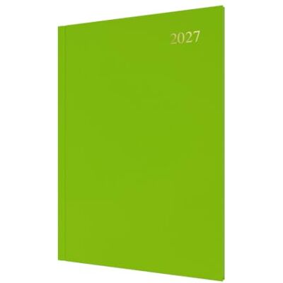 Collins 2027 Calendar Year Planner 12 Month A4 Week-to-View Diary Hard Cover in Lime Debden Essential Range (ESSA43.64-27) Collins 2027 Calendar Year Planner 12 Month A4 Week-to-View Diary Hard Cover in Lime Debden Essential Range (ESSA43.64-27)
