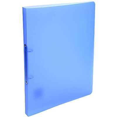 Exacompta Ref. 54152E Set of 5 flexible translucent PP Chromaline binders 2 round rings, diameter 15 mm Spine 20 mm External dimensions: 32 x 25 cm Format to file A4 Colour: blue Exacompta Ref. 54152E Set of 5 flexible translucent PP Chromaline binders 2 round rings, diameter 15 mm Spine 20 mm External dimensions: 32 x 25 cm Format to file A4 Colour: blue