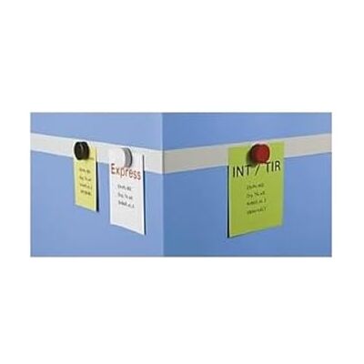 MAUL Ferroband, self-adhesive magnetic wire wall rail, white, white, 6212002 MAUL Ferroband, self-adhesive magnetic wire wall rail, white, white, 6212002