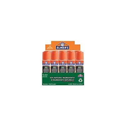 ELMER'S Elmers Pure Glue 20G Glue Stick Pack of 10 ELMER'S Elmers Pure Glue 20G Glue Stick Pack of 10