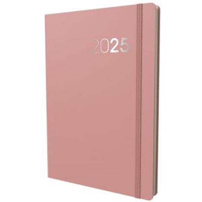Collins Legacy 2025 Planner A5 Day To Page Diary (with Appointments) Pink (CL51.50-25) Professional Daily Planner with Soft Touch Cover Collins Legacy 2025 Planner A5 Day To Page Diary (with Appointments) Pink (CL51.50-25) Professional Daily Planner with Soft Touch Cover