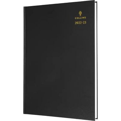 Collins Standard Desk Day To A Page Mid Year (Appts) FSC MIX Academic 2022-23 Diary Black (52M.99-2223) Student Journal Planner with diary, notes and timetables, A5 (210 x 148) Collins Standard Desk Day To A Page Mid Year (Appts) FSC MIX Academic 2022-23 Diary Black (52M.99-2223) Student Journal Planner with diary, notes and timetables, A5 (210 x 148)