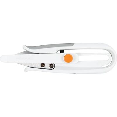 Fiskars Thread Cutting Shears, Stainless Steel White/Orange, Standard, 1059562 Fiskars Thread Cutting Shears, Stainless Steel White/Orange, Standard, 1059562