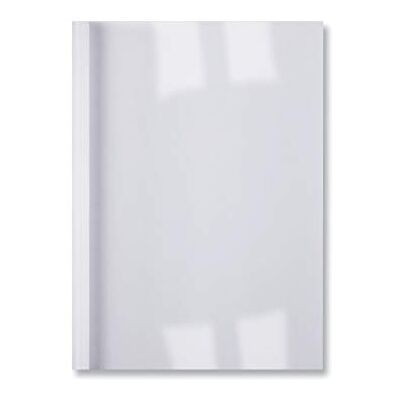 GBC LinenWeave Thermal Binding Covers, 1.5mm, 15 Sheet Capacity, A4, White, Pack of 100, IB386305 GBC LinenWeave Thermal Binding Covers, 1.5mm, 15 Sheet Capacity, A4, White, Pack of 100, IB386305