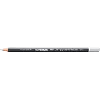 STAEDTLER Watercolour Pencil Light Grey Mars Lumograph Colour Aquarell Pack of 6, 104-800 STAEDTLER Watercolour Pencil Light Grey Mars Lumograph Colour Aquarell Pack of 6, 104-800