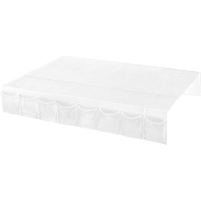 Whitmor Bedskirt Storage Organizer Clear Whitmor Bedskirt Storage Organizer Clear