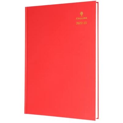 Collins Standard Desk Week To View Mid Year (Appts) FSC MIX Academic 2022-23 Diary Red (40M.15-2223) Student Journal Planner with diary, notes and timetables, A4 (297 x 210) Collins Standard Desk Week To View Mid Year (Appts) FSC MIX Academic 2022-23 Diary Red (40M.15-2223) Student Journal Planner with diary, notes and timetables, A4 (297 x 210)