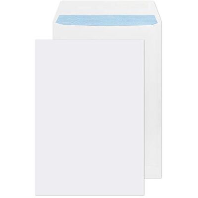Blake Purely Everyday 254 x 178 mm 100 gsm Pocket Gummed Envelopes (2086) White Pack of 500 Blake Purely Everyday 254 x 178 mm 100 gsm Pocket Gummed Envelopes (2086) White Pack of 500