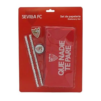 CYP BRAND s- Sevilla, Stationery Set, Writing, Case, Pencils, Sharpener, Eraser, Red Colour, Official Product CYP BRAND s- Sevilla, Stationery Set, Writing, Case, Pencils, Sharpener, Eraser, Red Colour, Official Product