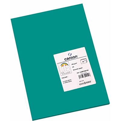 Canson A4 Pack, (50 Sheets) IRIS Cardstock 185g Mint Green Canson A4 Pack, (50 Sheets) IRIS Cardstock 185g Mint Green