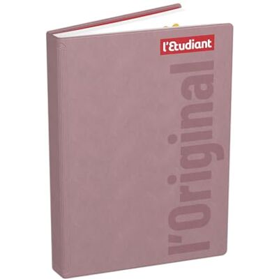 L'ÉTUDIANT Original Daily Diary 2019-2020 from August to July 1 Day per Page Format 15 x 20 cm Pink Cover L'ÉTUDIANT Original Daily Diary 2019-2020 from August to July 1 Day per Page Format 15 x 20 cm Pink Cover